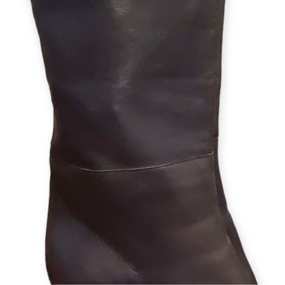 Helmut Lang Blue Leather And Suede Boots - Picture 10 of 13